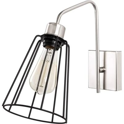 Opviq Modell 6005 Wandleuchte - Metall, 15x32cm, E27 Max 40W Opviq Modell 6005 Wandleuchte - Metall, 15x32cm, E27 Max 40W