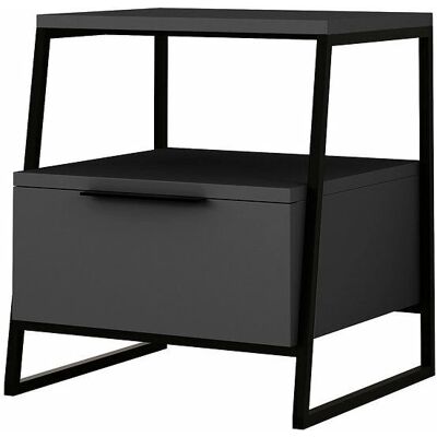 Woody Nachttisch 855DTE3513 - Nachttisch mit 1 Schublade - Schlafzimmermöbel Woody Nachttisch 855DTE3513 - Nachttisch mit 1 Schublade - Schlafzimmermöbel