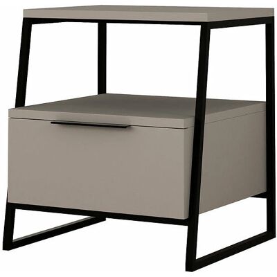 Woody Fashion 855DTE3515 Nachttisch - Mocha - Nachttisch mit Schublade Woody Fashion 855DTE3515 Nachttisch - Mocha - Nachttisch mit Schublade
