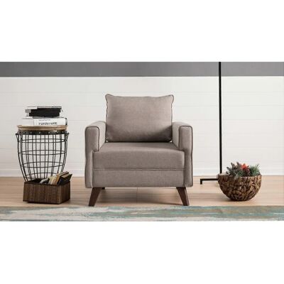 Atelier del Sofa 1-Sitzer Sessel - Creme - Modernes Design Atelier del Sofa 1-Sitzer Sessel - Creme - Modernes Design