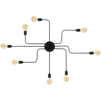 Opviq Truva N-698 - Candelabru negru elegant 140cm Opviq Truva N-698 - Candelabru negru elegant 140cm