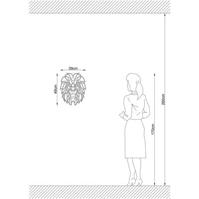 Opviq W-056 Lampa Ścienna - Montaż na Ścianie Opviq W-056 Lampa Ścienna - Montaż na Ścianie