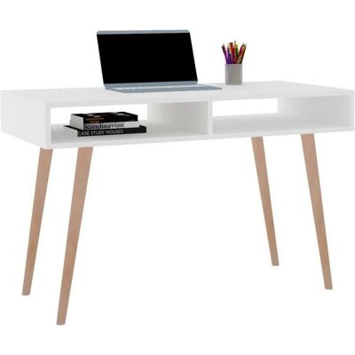 Bureau d'étude blanc Kalune Design Cisto - Study Desk - Publicité Bureau d'étude blanc Kalune Design Cisto - Study Desk - Publicité