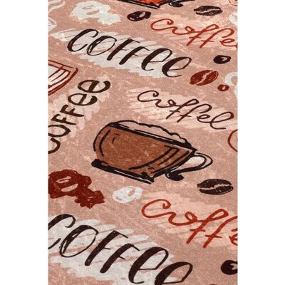 Conceptum Hypnose Tæppe - Kaffe - Flerfarvet - Fladvævet 140x190 Conceptum Hypnose Tæppe - Kaffe - Flerfarvet - Fladvævet 140x190