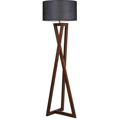 KOBO Living schwarze Stehlampe mit E27 60W KOBO Living schwarze Stehlampe mit E27 60W