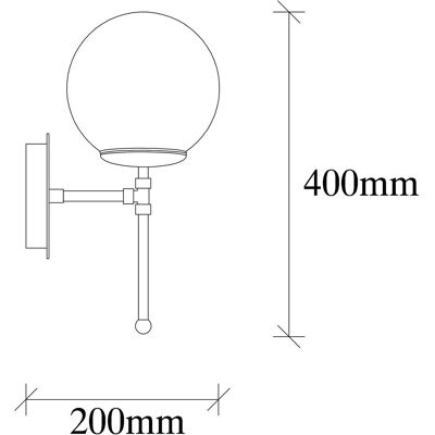 Opviq Modell 953 - Wand- & Deckenleuchte - Gold Opviq Modell 953 - Wand- & Deckenleuchte - Gold