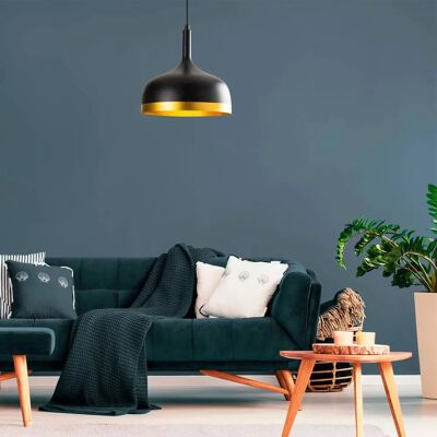 Opviq Model 826 Sort og Guld Kronelys - Belysning Opviq Model 826 Sort og Guld Kronelys - Belysning