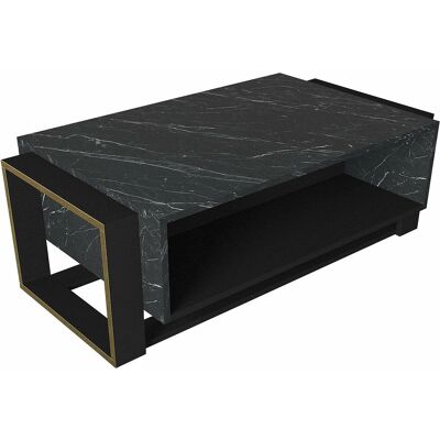 Kalune Design - 804TRH2828 - Schwarz - Marmor - Couchtisch Kalune Design - 804TRH2828 - Schwarz - Marmor - Couchtisch