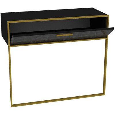 Hanah Home Sideboard Polka - Schwarz - Sideboard Hanah Home Sideboard Polka - Schwarz - Sideboard
