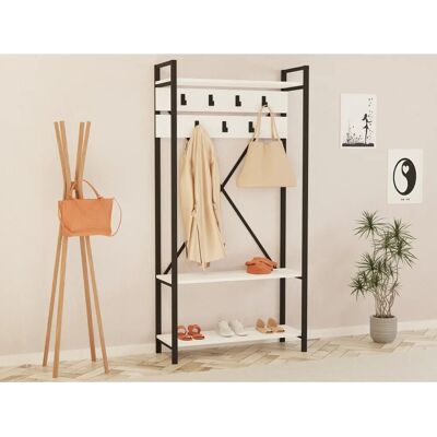 Kalune Design Alfa - Weiß Garderobe - Wandmontage Kalune Design Alfa - Weiß Garderobe - Wandmontage