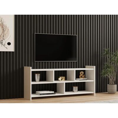Hanah Home Pera TV-Möbel - Weiß - Skandinavisches Design Hanah Home Pera TV-Möbel - Weiß - Skandinavisches Design