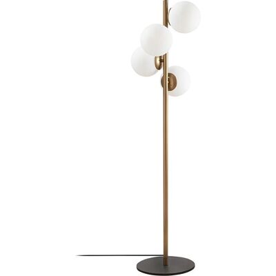 Opviq Gold Stehlampe - 130cm - E27 - Made for design Opviq Gold Stehlampe - 130cm - E27 - Made for design