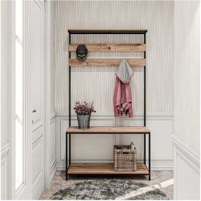 Hanah Home Girne Braun Flurgestell - Flurtyp Hanah Home Girne Braun Flurgestell - Flurtyp