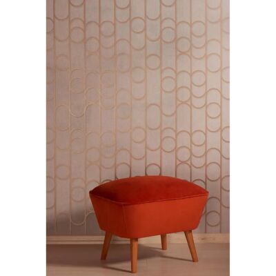 Atelier del Sofa Puff Lake View - Fliese Rot - Hocker Atelier del Sofa Puff Lake View - Fliese Rot - Hocker