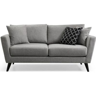 Canapea Atelier Del - 2 Locuri Poliester Gri 170x94x88cm Canapea Atelier Del - 2 Locuri Poliester Gri 170x94x88cm