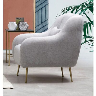 Atelier Del Sofa - Sevilla Armchair - Grau - Polyester Atelier Del Sofa - Sevilla Armchair - Grau - Polyester
