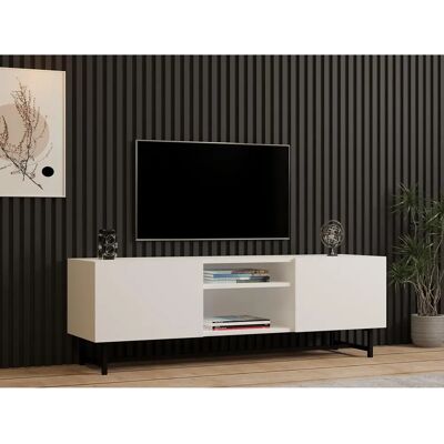 Hanah Home Tugi Weiß TV-Schrank - TV cabinet Hanah Home Tugi Weiß TV-Schrank - TV cabinet