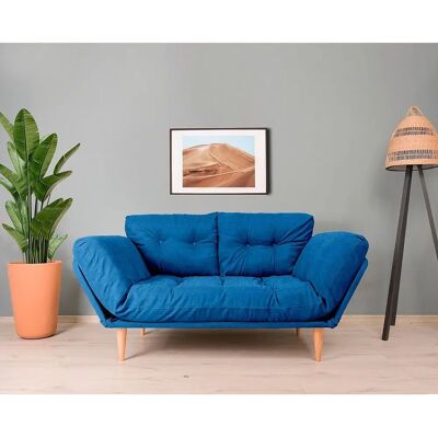 Atelier Del Sofa Nina Daybed - Parliament Blau 3-Sitzer Schlafsofa Atelier Del Sofa Nina Daybed - Parliament Blau 3-Sitzer Schlafsofa