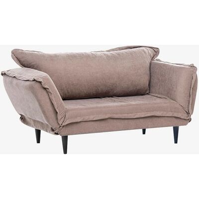 Atelier Del Sofa 2-Sitzer Leinen Metallrahmen - Mink GR121 - Schlafsofa Atelier Del Sofa 2-Sitzer Leinen Metallrahmen - Mink GR121 - Schlafsofa