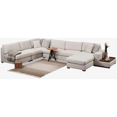 Homitis Loop 9 Beige Hjørnesofa - Corner sofa Homitis Loop 9 Beige Hjørnesofa - Corner sofa