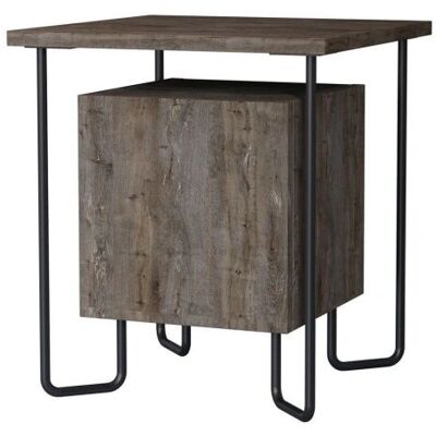 Table de nuit Kailua 1509 - Marron foncé - Table de nuit - Publicité Table de nuit Kailua 1509 - Marron foncé - Table de nuit - Publicité