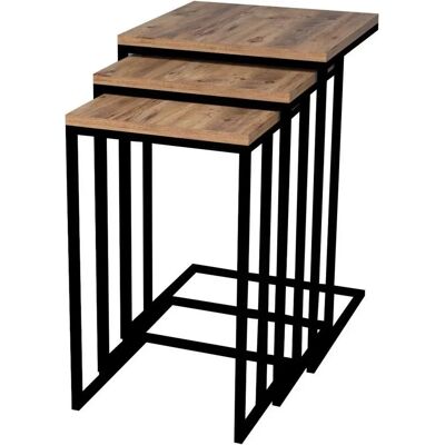 Hanah Home Nisttische - Atlantic - 3er-Set Hanah Home Nisttische - Atlantic - 3er-Set