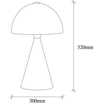 Lampe de table Dodo Blanche Opviq - 5052 Lampe de table Dodo Blanche Opviq - 5052