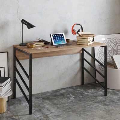 Kalune Design - Anton - Walnuss-Schwarz - 120x60x75 - Schreibtisch Kalune Design - Anton - Walnuss-Schwarz - 120x60x75 - Schreibtisch