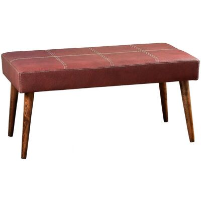 Atelier del Sofa Pouffe Rouge Claret - Décoration Élégante - Publicité Atelier del Sofa Pouffe Rouge Claret - Décoration Élégante - Publicité