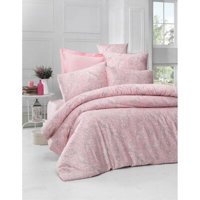 Verano - Powder, Victoria, Bumbac Satinat - Bedding Set Verano - Powder, Victoria, Bumbac Satinat - Bedding Set
