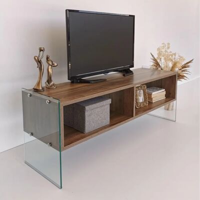 Homitis TV-Ständer - Modell TV404 - Modern, Langlebig, 120x35x45cm - TV-Möbel Homitis TV-Ständer - Modell TV404 - Modern, Langlebig, 120x35x45cm - TV-Möbel