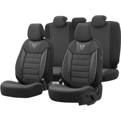 OTOM TORO 902 - Zwart/Rood - Toro Design - Seat Covers OTOM TORO 902 - Zwart/Rood - Toro Design - Seat Covers