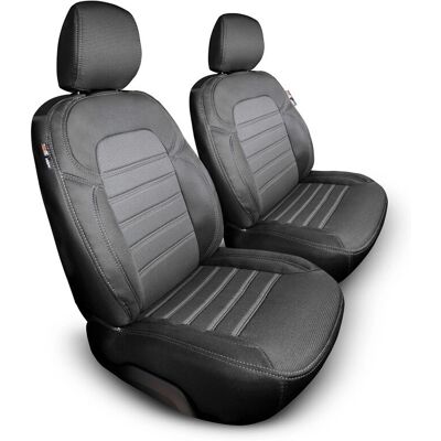 Juego de fundas de asiento de tela Original Design 11 para Renault Master, Opel Movano, Nissan NV400 - Fundas de asiento Juego de fundas de asiento de tela Original Design 11 para Renault Master, Opel Movano, Nissan NV400 - Fundas de asiento