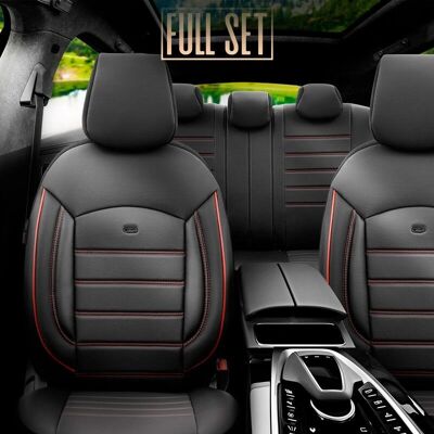 OTOM - Inspire - Noir - Cuir - Car Seat Covers - Publicité OTOM - Inspire - Noir - Cuir - Car Seat Covers - Publicité