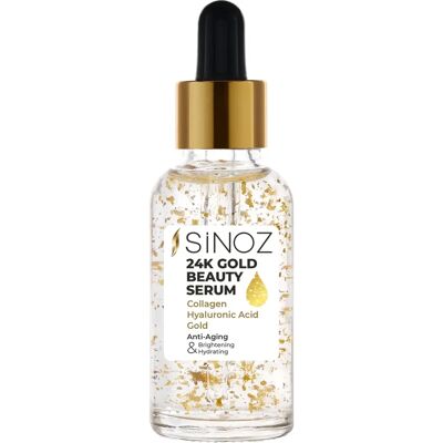Sinoz Sérum Facial de Oro 24K - Antiedad y Brillo Sinoz Sérum Facial de Oro 24K - Antiedad y Brillo