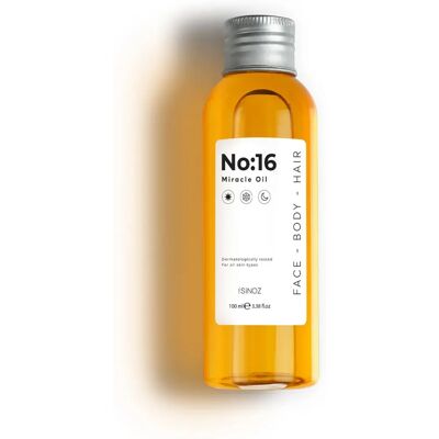 Sinoz No:16 Huile Miraculeuse - Soins pour peaux sensibles et sèches - Publicité Sinoz No:16 Huile Miraculeuse - Soins pour peaux sensibles et sèches - Publicité