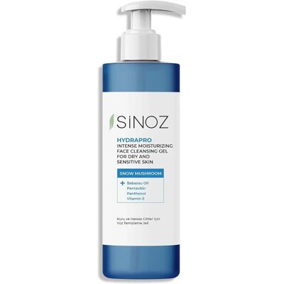 Sinoz - Gel Nettoyant Visage Hydratant Intense - Peau sensible - Publicité Sinoz - Gel Nettoyant Visage Hydratant Intense - Peau sensible - Publicité