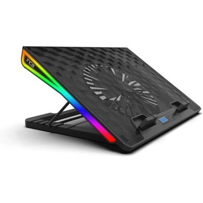Inca INC-608GMS Laptop-Ständer - Kühlfunktion RGB 17" Inca INC-608GMS Laptop-Ständer - Kühlfunktion RGB 17"