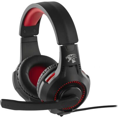 INCA - 125085402 - Schwarz/Rot - 3,5 mm kabelgebunden - Headset INCA - 125085402 - Schwarz/Rot - 3,5 mm kabelgebunden - Headset