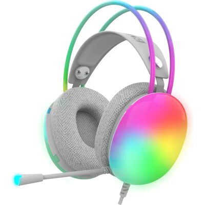 Inca IGK-X8Y Kabelgebundene Gaming Kopfhörer RGB-LED Inca IGK-X8Y Kabelgebundene Gaming Kopfhörer RGB-LED