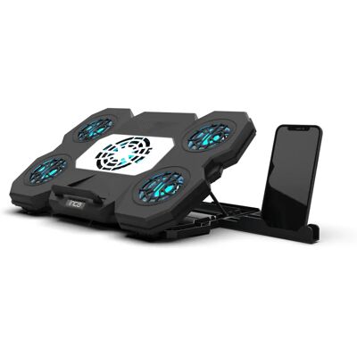 Inca INC-614GMS Laptop-Kühler - Gaming 9-17" 5 Lüfter Inca INC-614GMS Laptop-Kühler - Gaming 9-17" 5 Lüfter