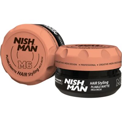Nish Man M6 Styling Hair Wax - Styling Hair Wax Nish Man M6 Styling Hair Wax - Styling Hair Wax