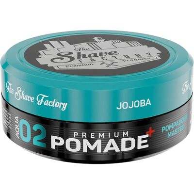 The Shave Factory Cera Per Capelli Aqua 02 Pompadour Master - Hair Styling Pomade The Shave Factory Cera Per Capelli Aqua 02 Pompadour Master - Hair Styling Pomade