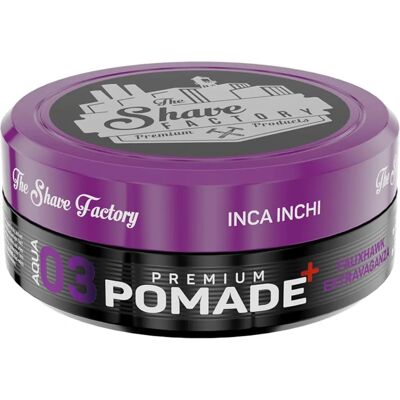 The Shave Factory 03 Fauxhawk Extravaganza Aqua - Pomade coiffante The Shave Factory 03 Fauxhawk Extravaganza Aqua - Pomade coiffante