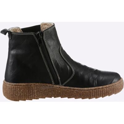 CASUAL LOOKS Gr. 40 Schwarze Leder Sportschuhe - Stiefeletten CASUAL LOOKS Gr. 40 Schwarze Leder Sportschuhe - Stiefeletten