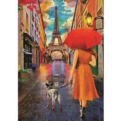 ART PUZZLE Freundschaft im Regen 500 Stück - Puzzle ART PUZZLE Freundschaft im Regen 500 Stück - Puzzle