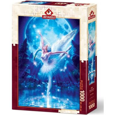 Art Puzzle Labutí jezero Puzzle - Puzzle Art Puzzle Labutí jezero Puzzle - Puzzle