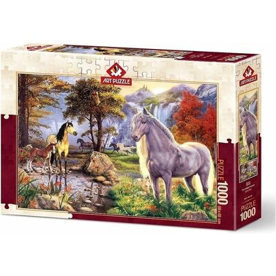 Art Puzzle Skryté Koně 1000 Dílů - Puzzle Art Puzzle Skryté Koně 1000 Dílů - Puzzle