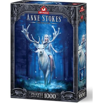 Lamberth Puzzle 1000 Pièces Anne Stokes - Forêt Fantaisie - Publicité Lamberth Puzzle 1000 Pièces Anne Stokes - Forêt Fantaisie - Publicité