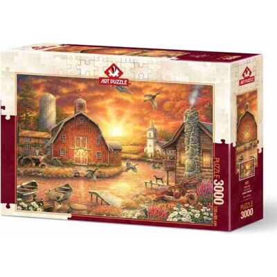 ART PUZZLE New Day Puzzle 3000 - Puzzle - Publicité ART PUZZLE New Day Puzzle 3000 - Puzzle - Publicité